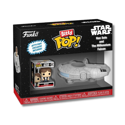 Bitty POP! Star Wars Rides Han Solo & Millennium Falcon