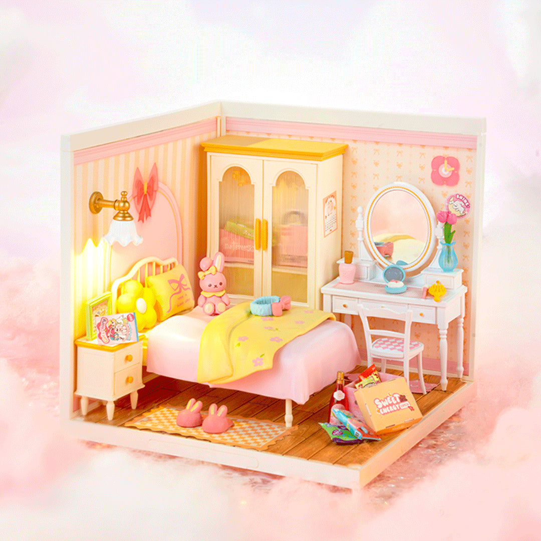 Rolife Lovely Pink Bedroom