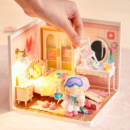 Rolife Lovely Pink Bedroom