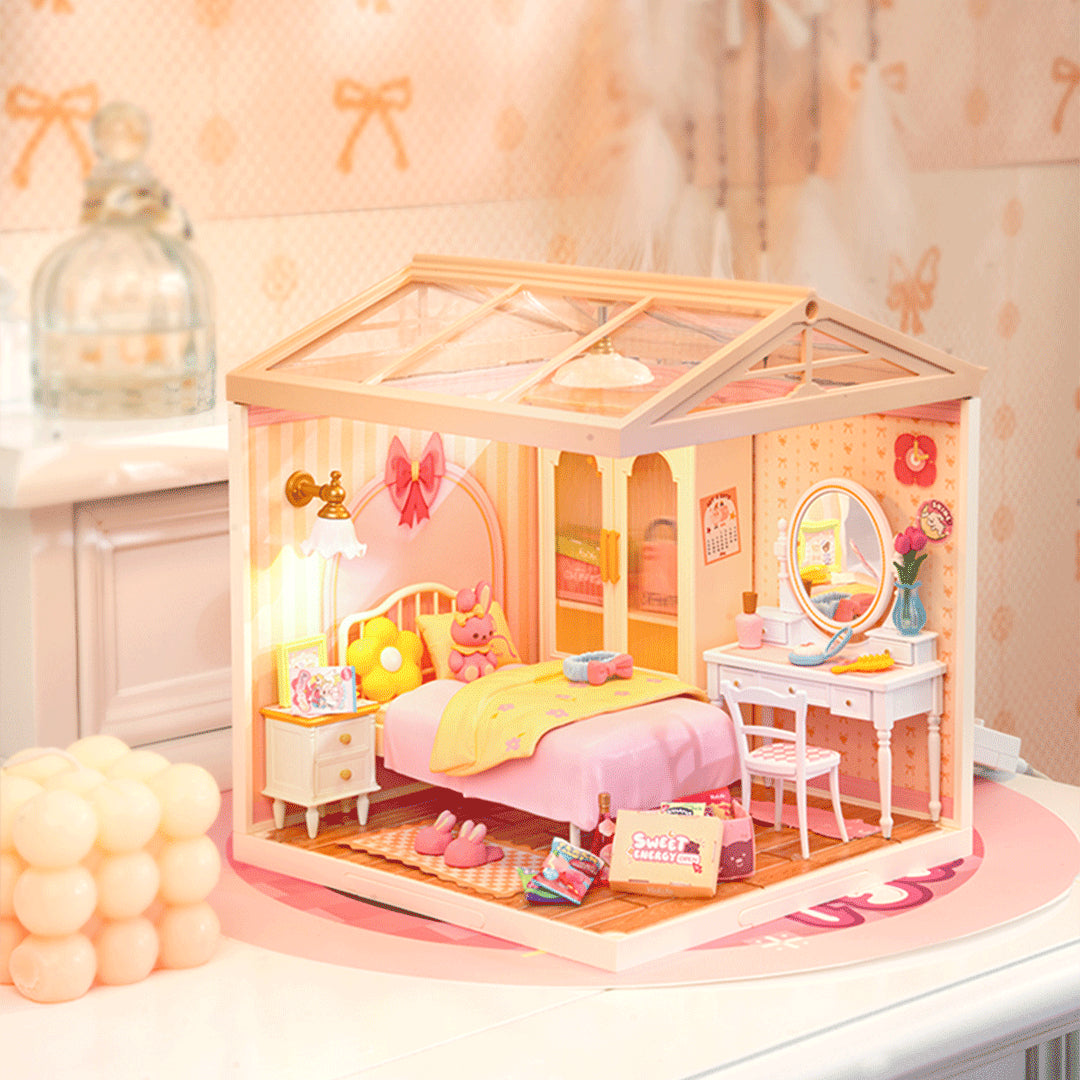Rolife Lovely Pink Bedroom