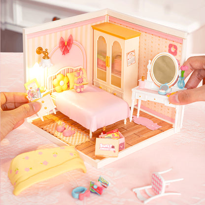 Rolife Lovely Pink Bedroom