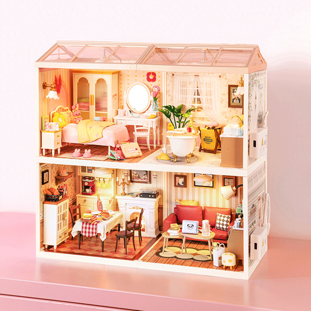 Rolife Lovely Pink Bedroom