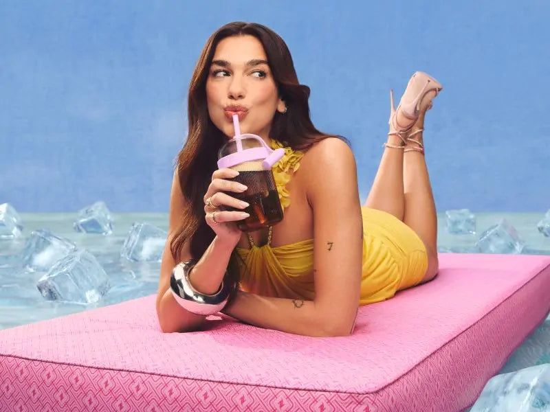Nespresso x Dua Lipa | kubek podróżny Tumbler Lavender fioletowy