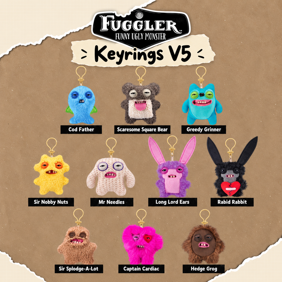 Fuggler Sir Splodge-A-Lot V5 Brown