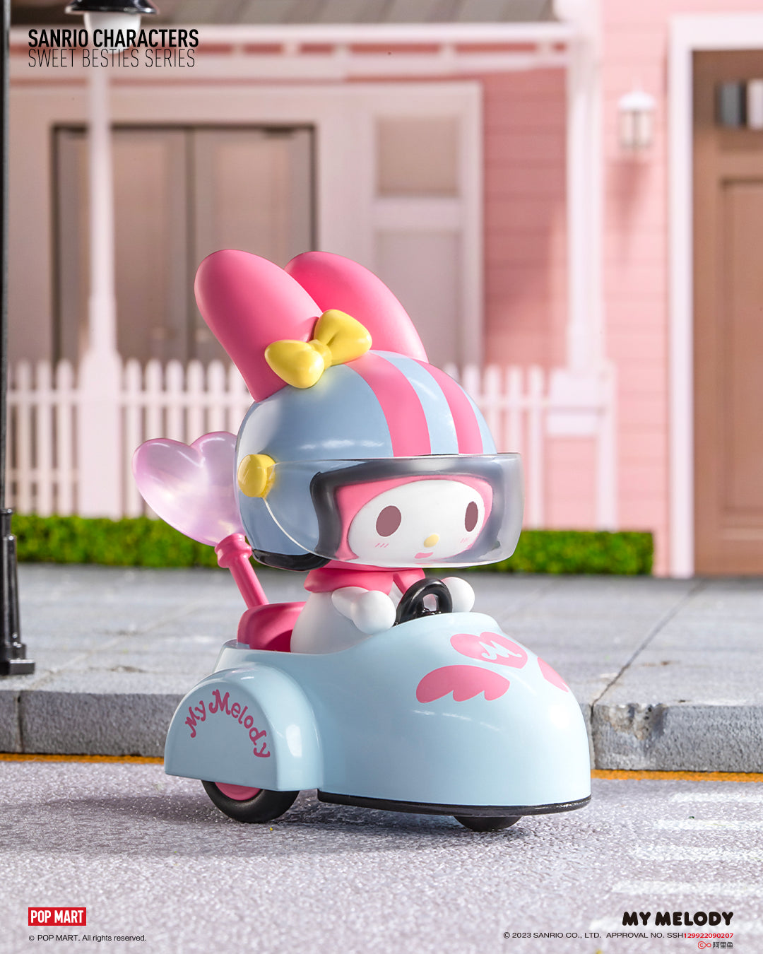 Sanrio Characters Sweet Besties – My Melody Motorcycle
