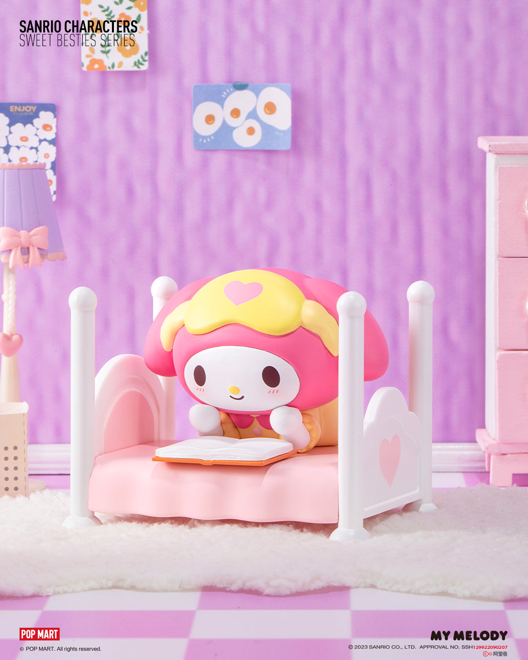 Sanrio Characters Sweet Besties – My Melody Bedtime