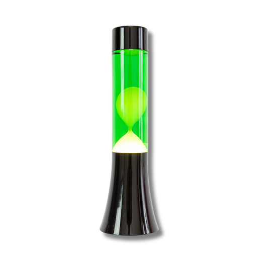 Lampa Lava Mini Green and Yellow