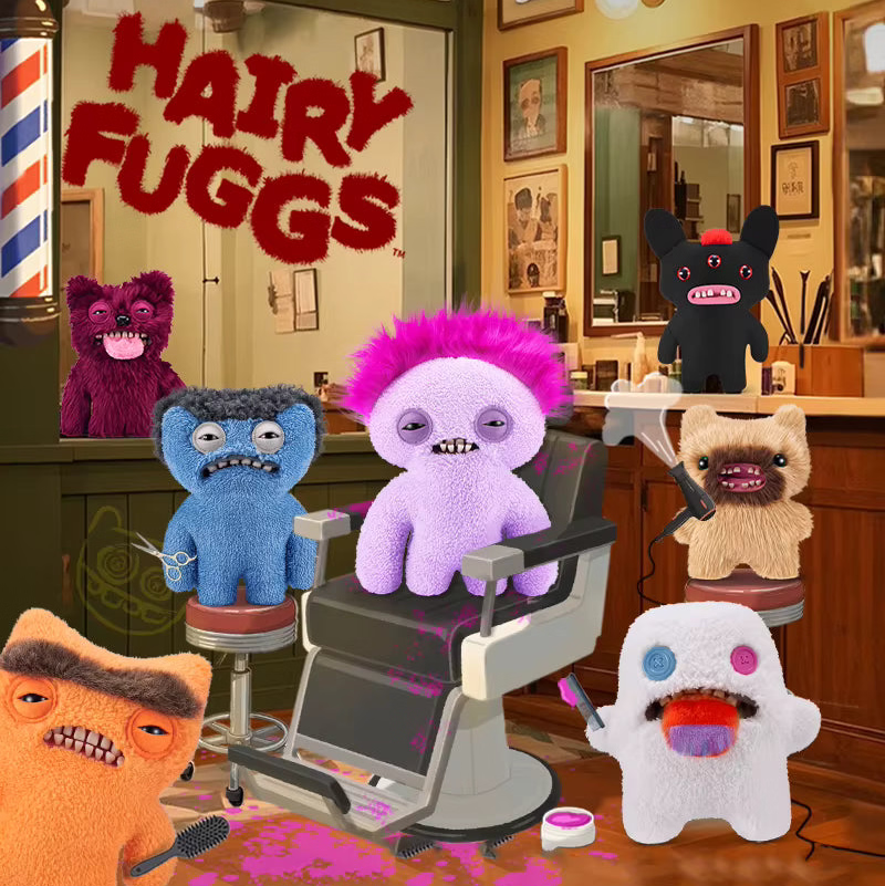 Fuggler Hairy Fuggs – kolekcja maskotek