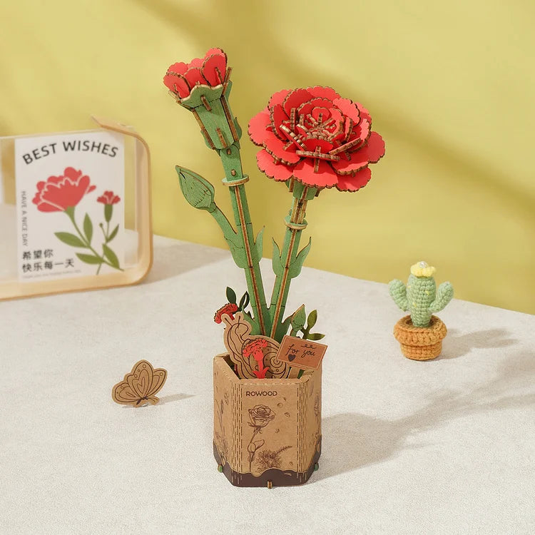 Rowood Red Carnation Czerwony Goździk