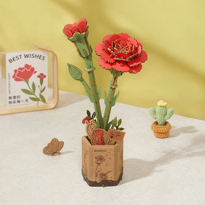 Rowood Red Carnation Czerwony Goździk