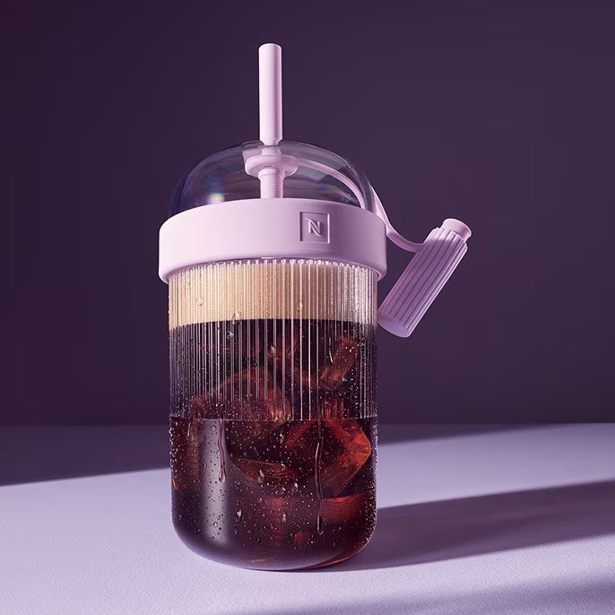 Nespresso x Dua Lipa | kubek podróżny Tumbler Lavender fioletowy