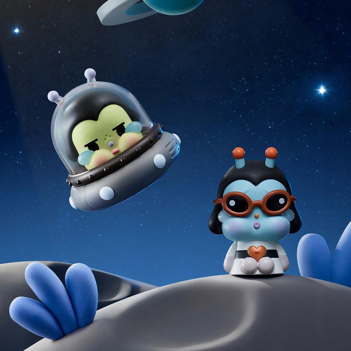 Crybaby Crying to the Moon Sitting