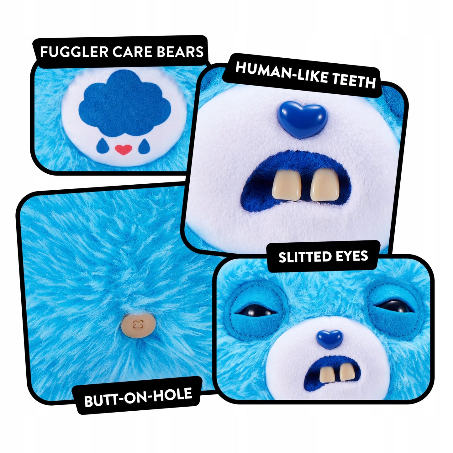 Fuggler Care Bears Grumpy Bear | 23 cm