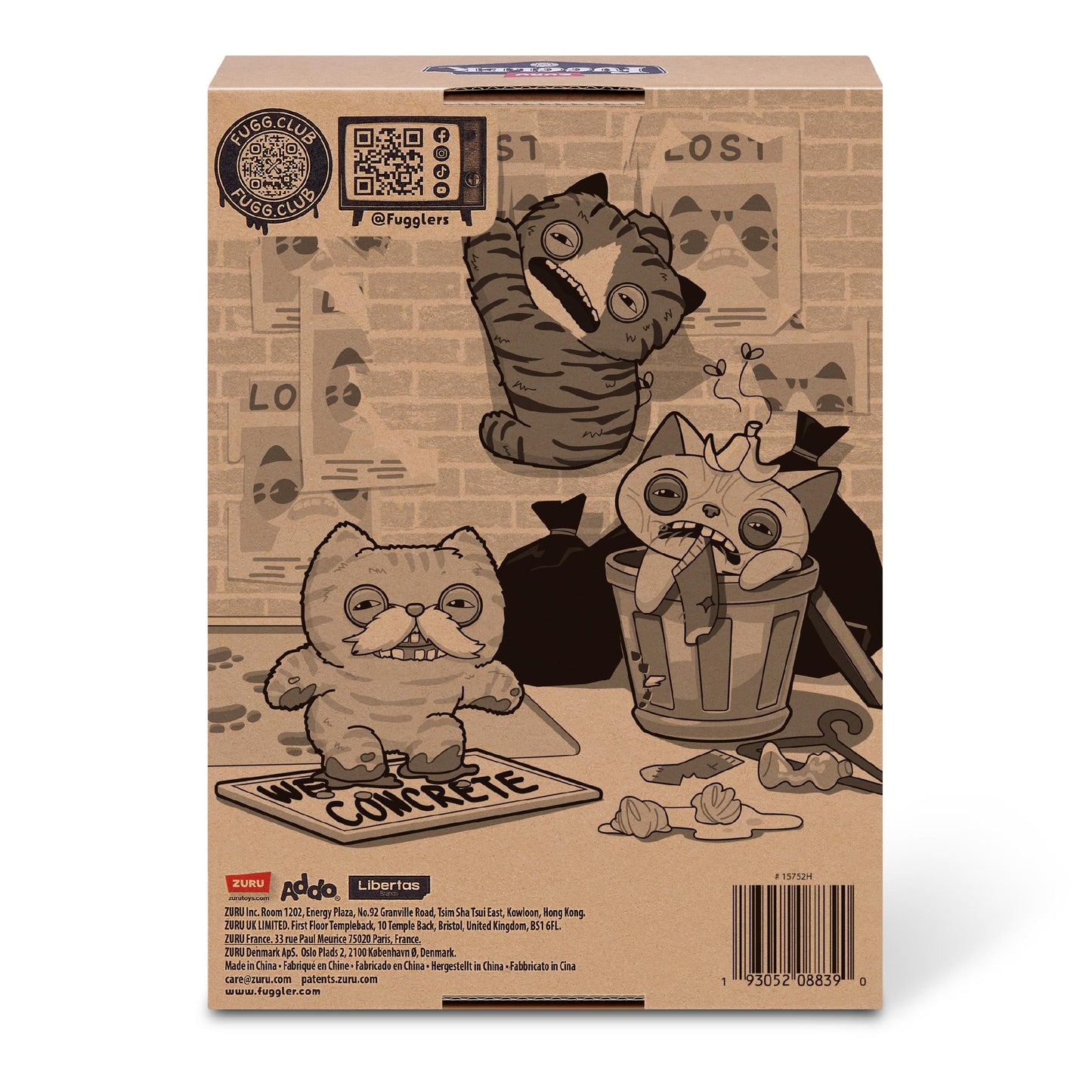 Fuggler Alley Cats Stinkface ✦ 23 cm