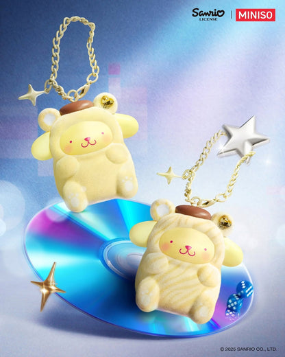 Sanrio Characters Gem Forest Flocked Pendant