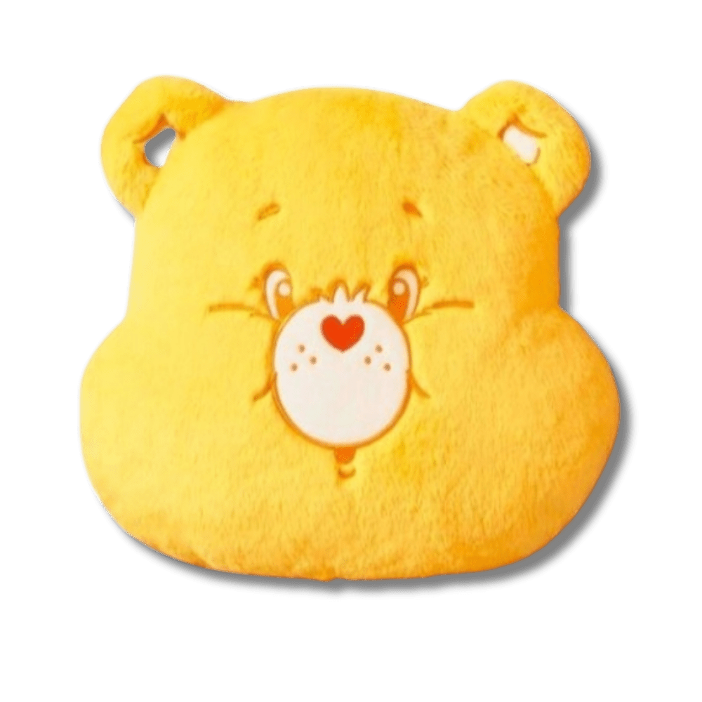 Care Bears - Care Bears Poduszka miś żółta Funshine | 40x36cm Pluszak - KICKOMI