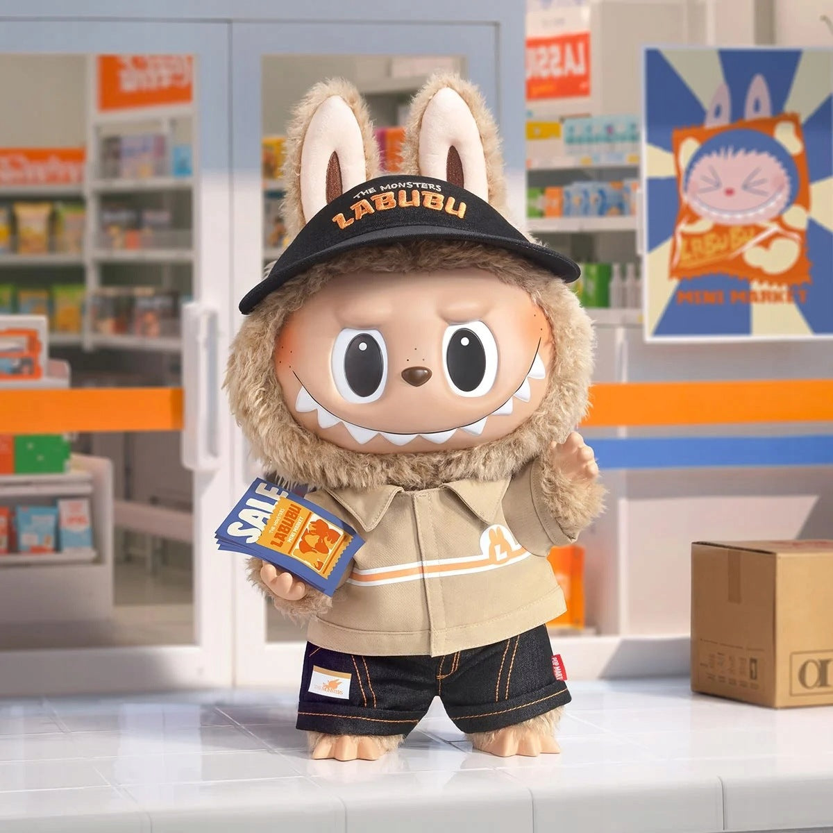 The Monsters Labubu Wacky Mart Staff | 37cm