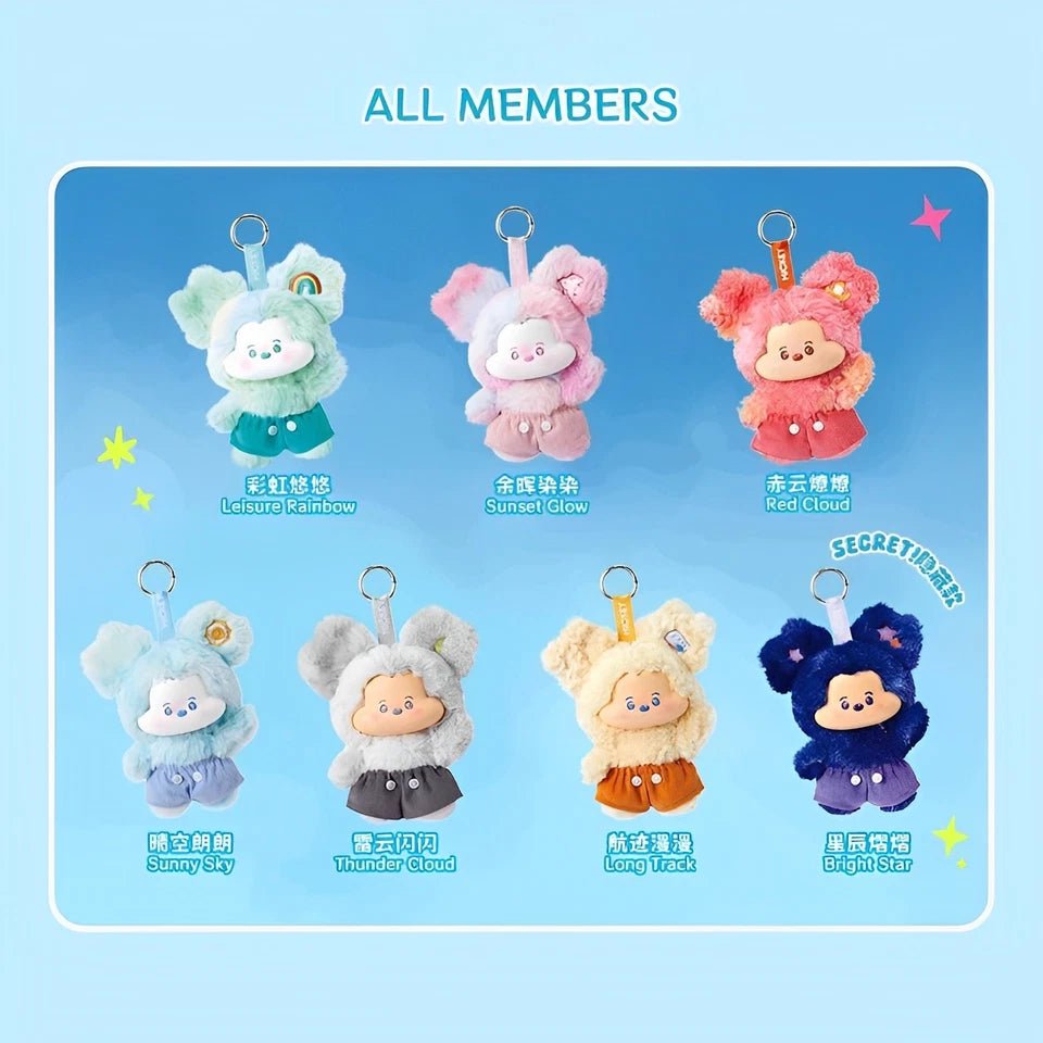 Disney - Disney Mickey Head In Clouds Vinyl Plush Pendant Single | Blind Box Brelok - KICKOMI