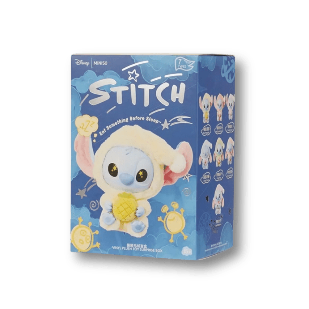 Disney - Disney Stitch Eating Something Before Sleep Plush | Blind Box Brelok - KICKOMI