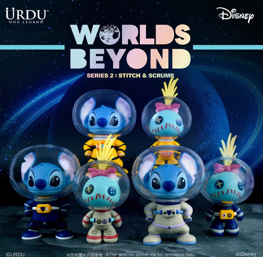 Disney - Stitch Scrum Disney Worlds Beyond Series 2 Urdu | Blind Box Figurka Kolekcjonerska - KICKOMI