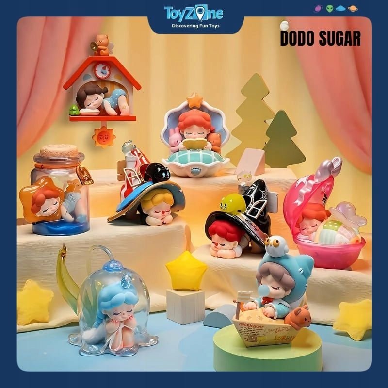 DoDo Sugar - Wendy Follow the Moon Series Blindbox DoDo Sugar | Blind Box Figurka Kolekcjonerska - KICKOMI
