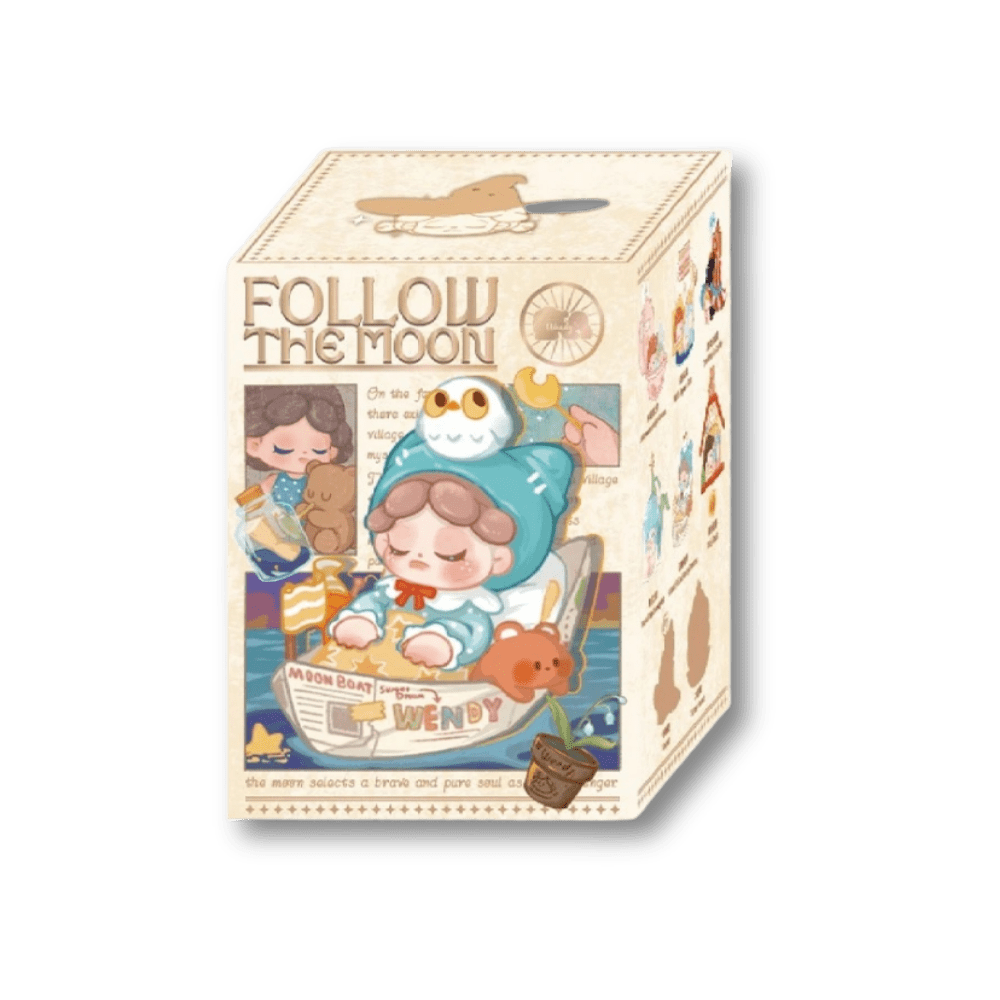 DoDo Sugar - Wendy Follow the Moon Series Blindbox DoDo Sugar | Blind Box Figurka Kolekcjonerska - KICKOMI