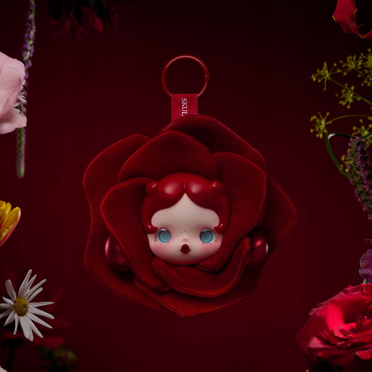 SKULLPANDA Petals in Four Acts Earphone Bag