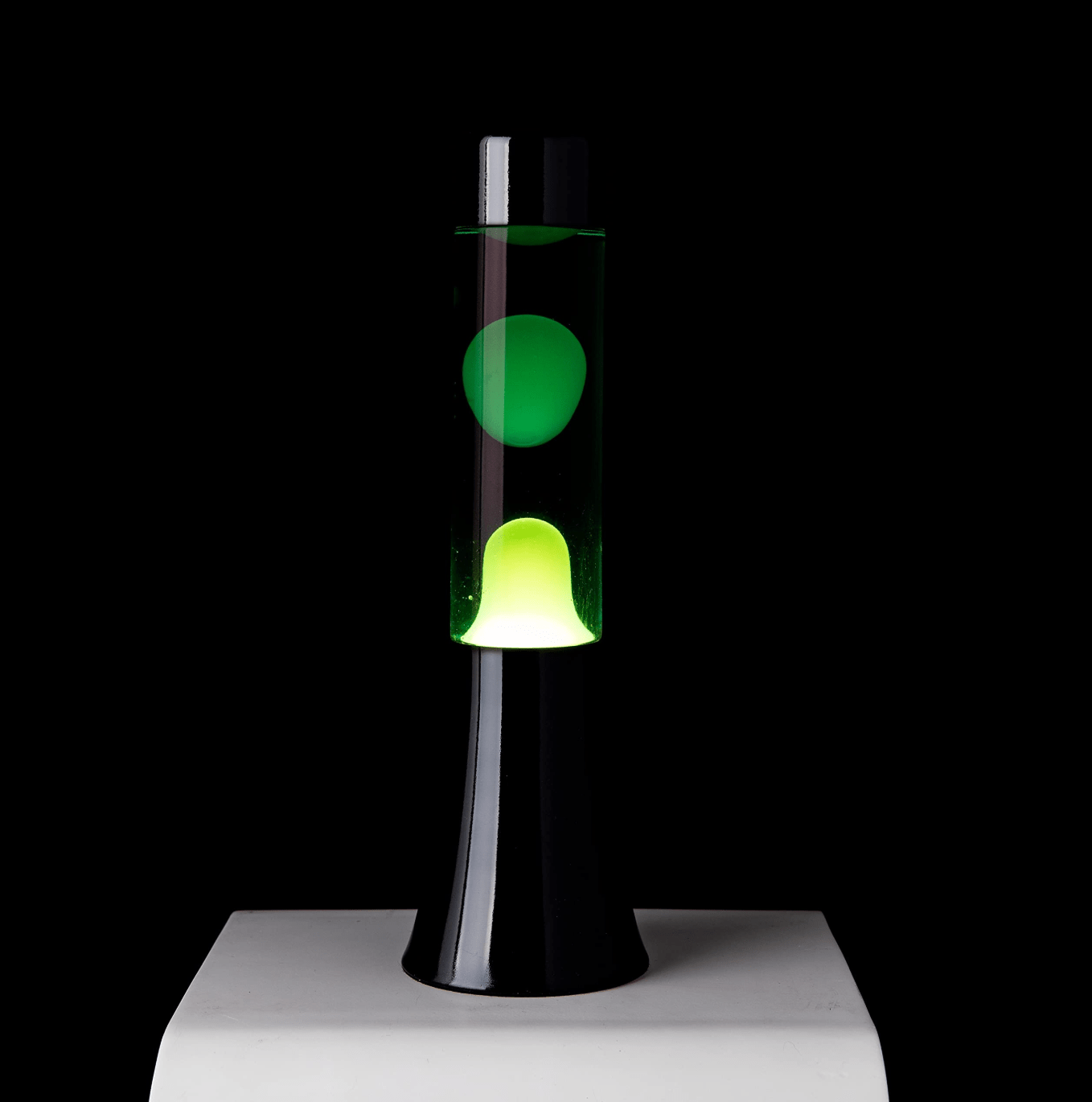 Fisura - Lampa Lava Mini Green and Yellow - KICKOMI