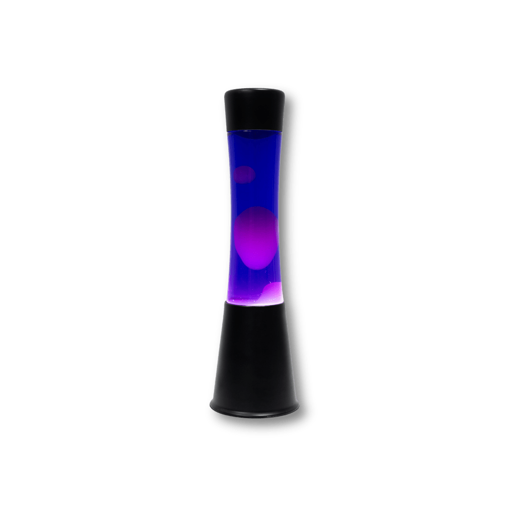 Fisura - Lampa Lava Very Peri Black Tower - KICKOMI