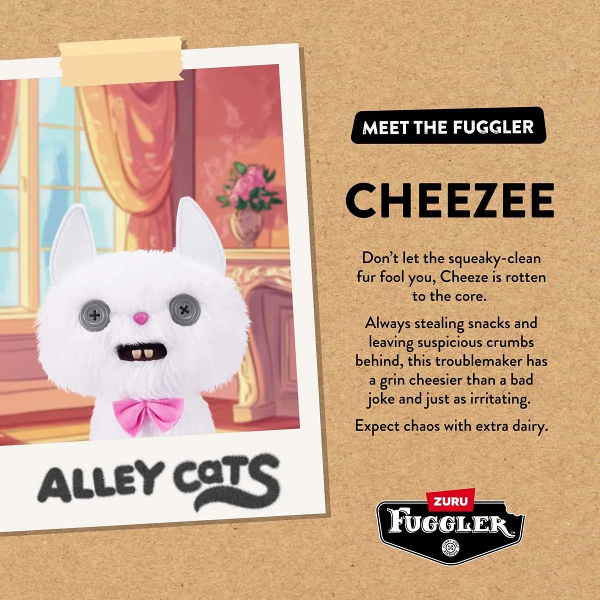 Fuggler Alley Cats Cheezee White – szczegóły