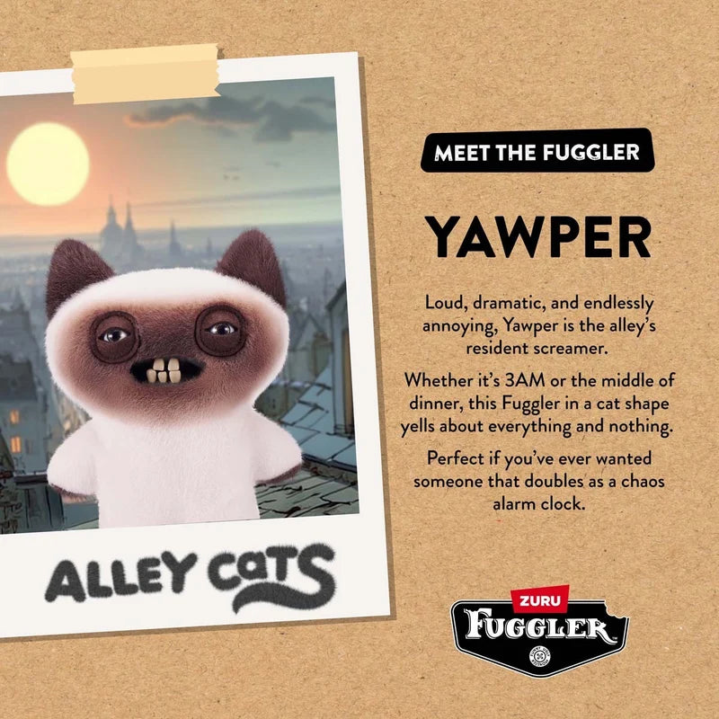 Fuggler Alley Cats Yawper 23 cm – szczegóły