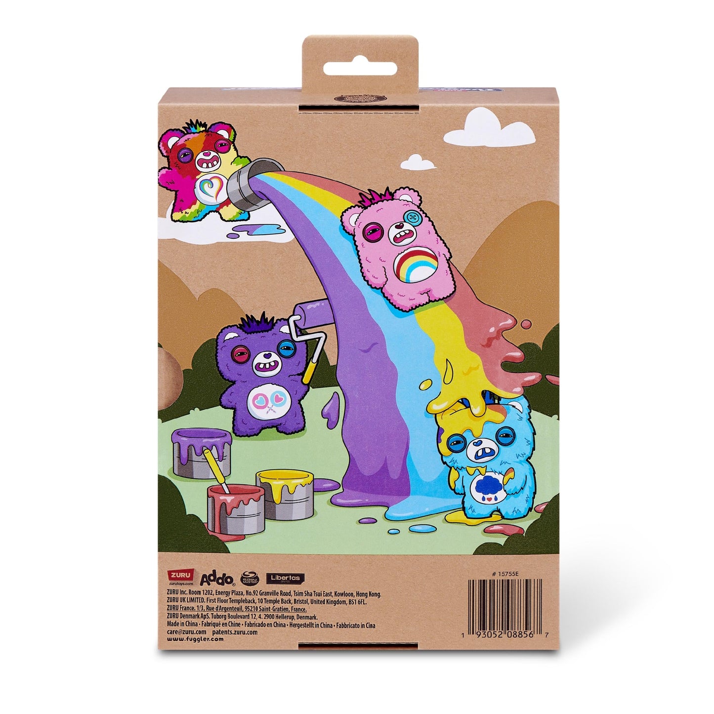 Fuggler - Fuggler Care Bears Share Bear | 23 cm - KICKOMI