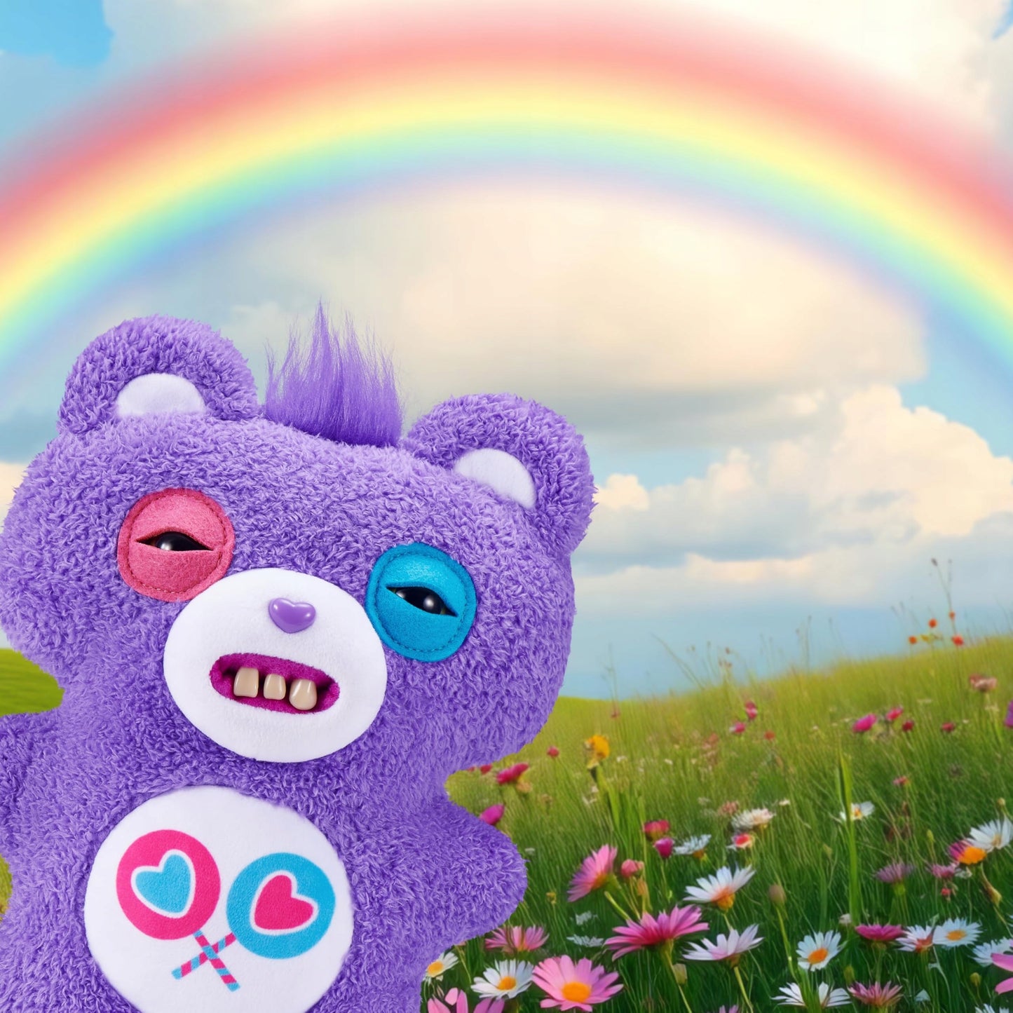 Fuggler - Fuggler Care Bears Share Bear | 23 cm - KICKOMI