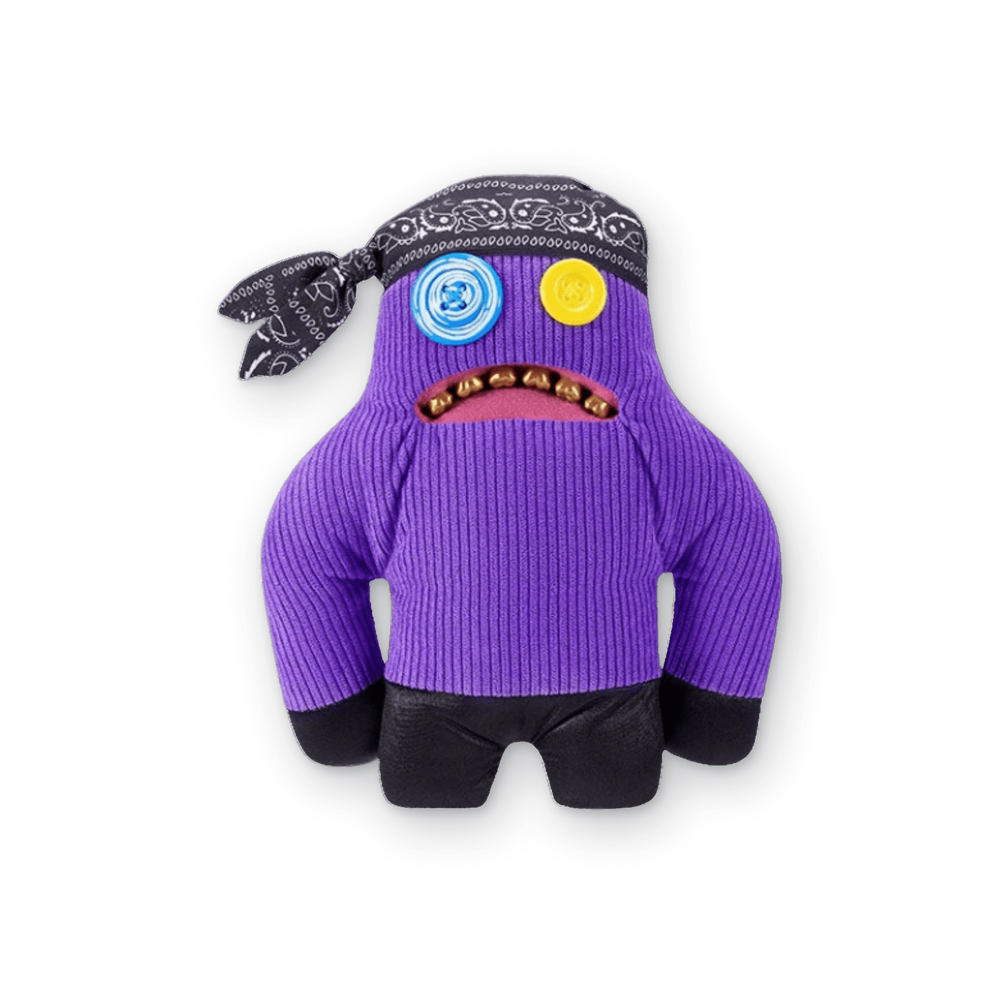 Fuggler Fugg Life Sasquoosh Purple Gold Teeth 23 cm