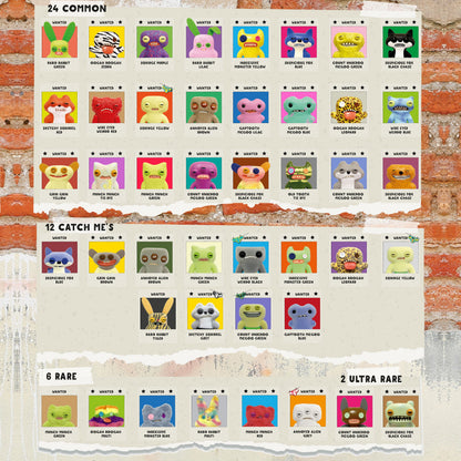 Fuggler Mini Figure Series 1 – rozpiska figurek