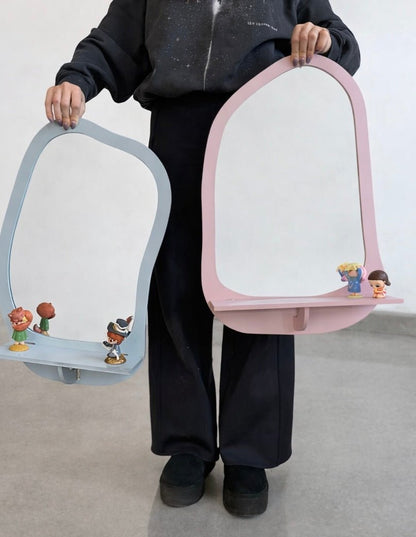 Home Styling Collection - Lustro Designerskie z Półką - KICKOMI