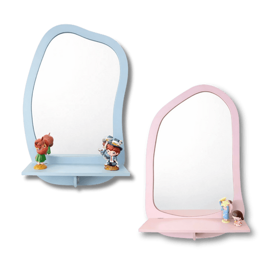 Home Styling Collection - Lustro Designerskie z Półką - KICKOMI