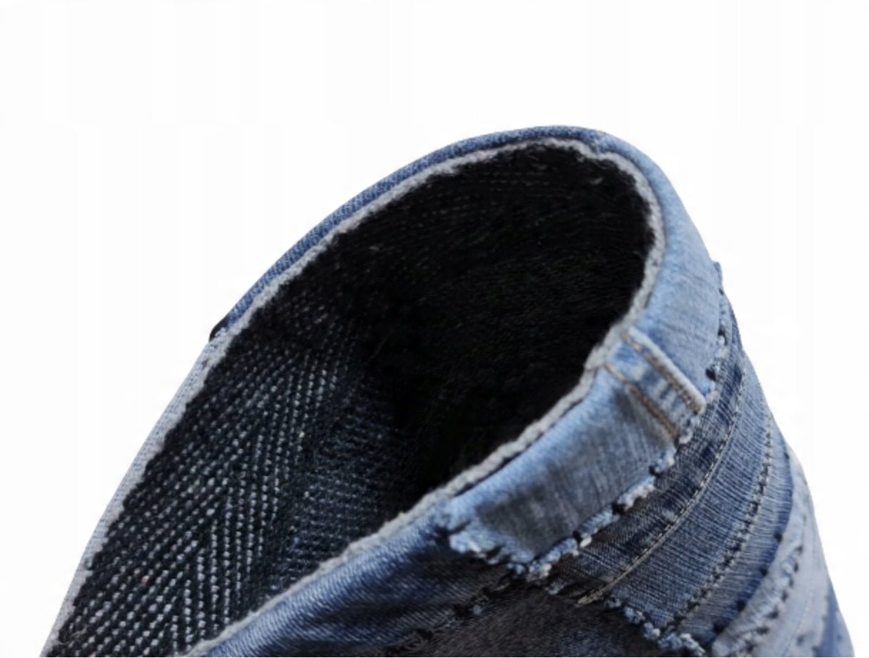 JAVO - Dywan Patchworkowy Jeans - KICKOMI