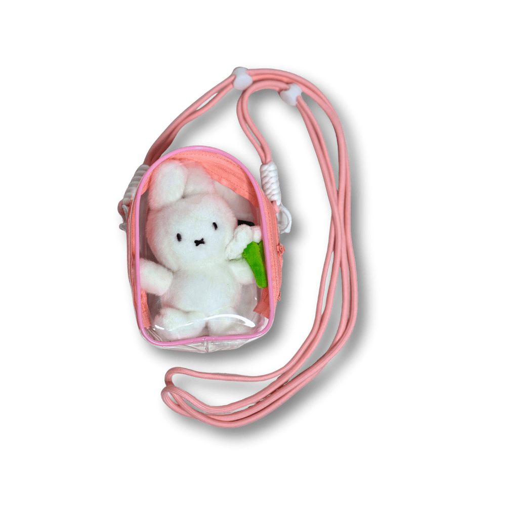KICKOMI - Etui na smyczy na figurki kolekcjonerskie / brelok (z opcją kulek dekoracyjnych) - KICKOMI