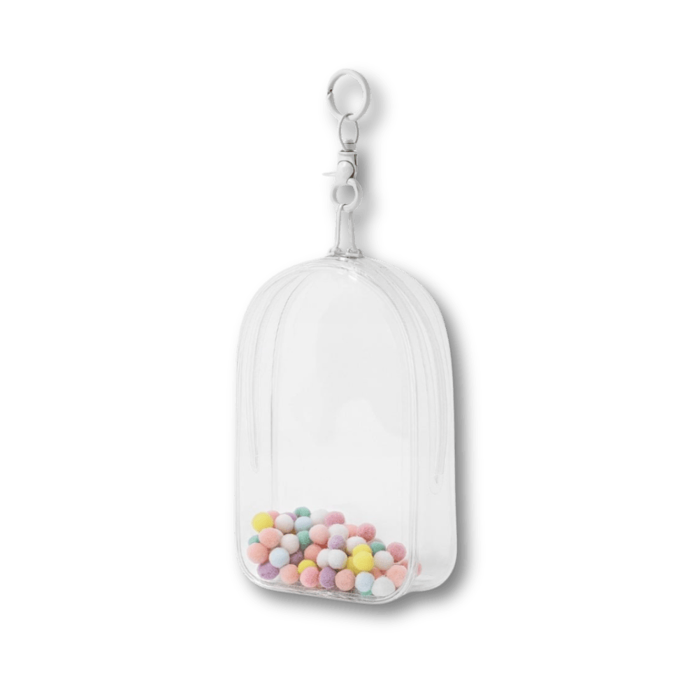 KICKOMI - Etui ochronne przezroczyste do Labubu - KICKOMI