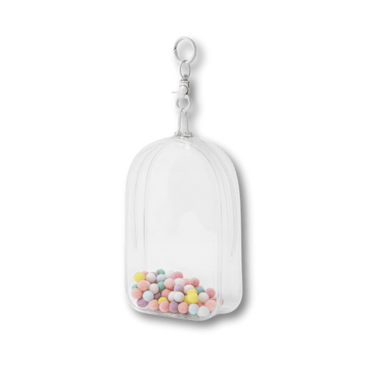 KICKOMI - Etui ochronne przezroczyste do Labubu - KICKOMI