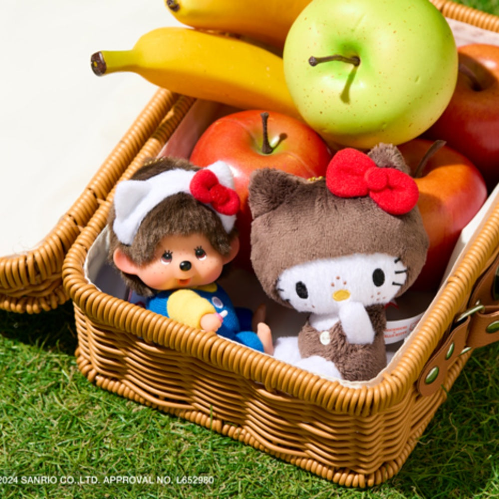 Monchhichi × Hello Kitty