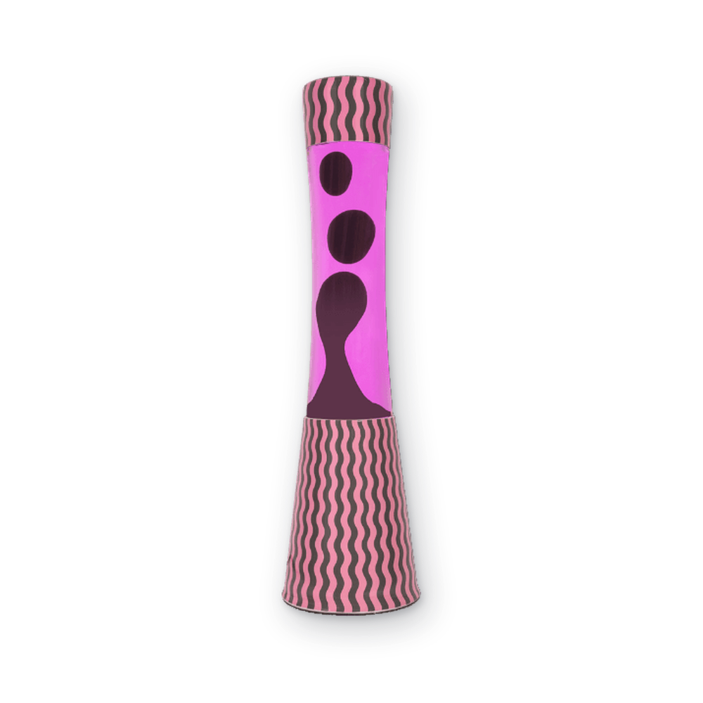 Laavalamp Pink Waves Tower