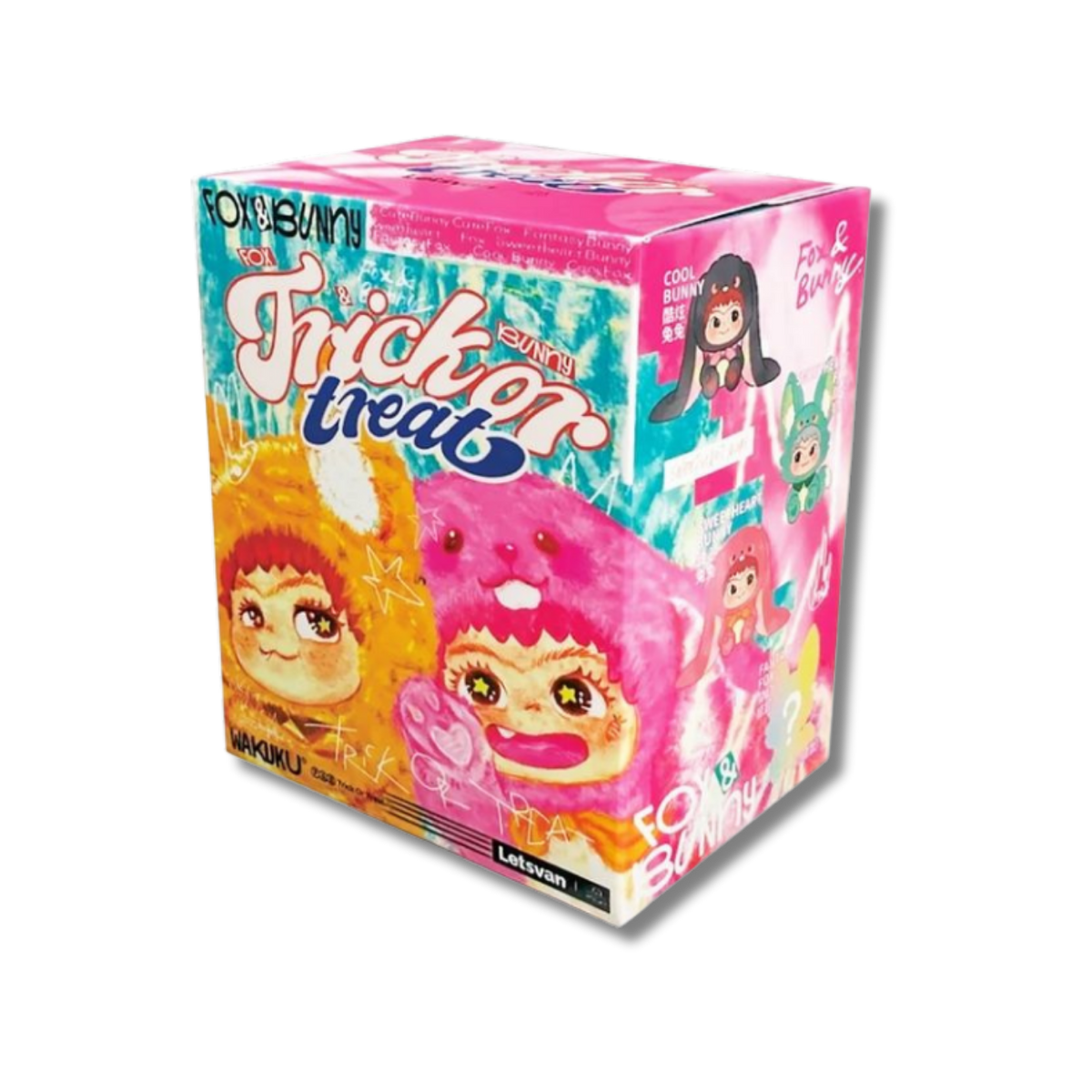 Letsvan - Wakukuku Fox & Bunny Trick or Treat Series - KICKOMI