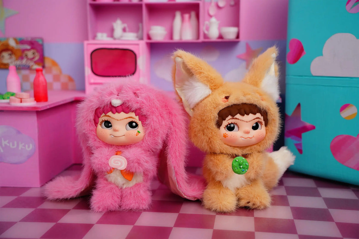 Letsvan - Wakukuku Fox & Bunny Trick or Treat Series - KICKOMI