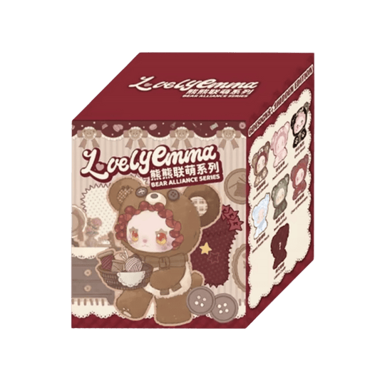 Lucky Emma - Lovely Emma Bear Alliance series plush | Blind Box Brelok - KICKOMI