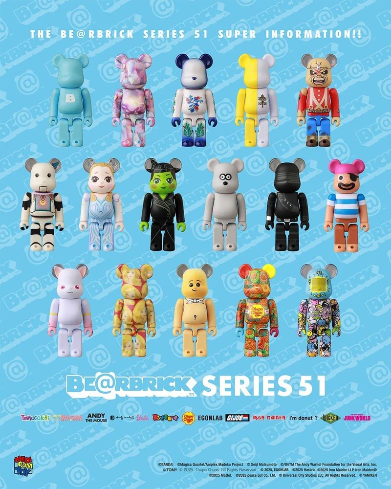 Medicom - Bearbrick 100% Series 51 - KICKOMI