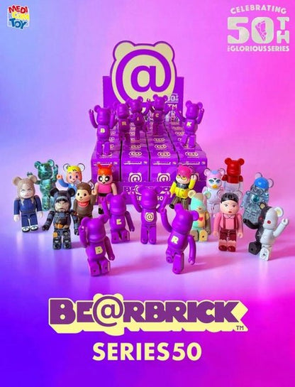 Medicom - BEARBRICK Series 50th Glorious Series 50 | Blind Box Figurka Kolekcjonerka - KICKOMI