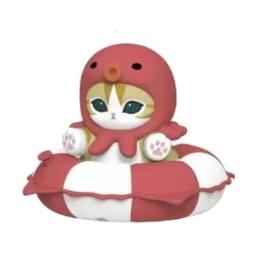 Mofusand Swimming Ring Stamp – Octopus Cat