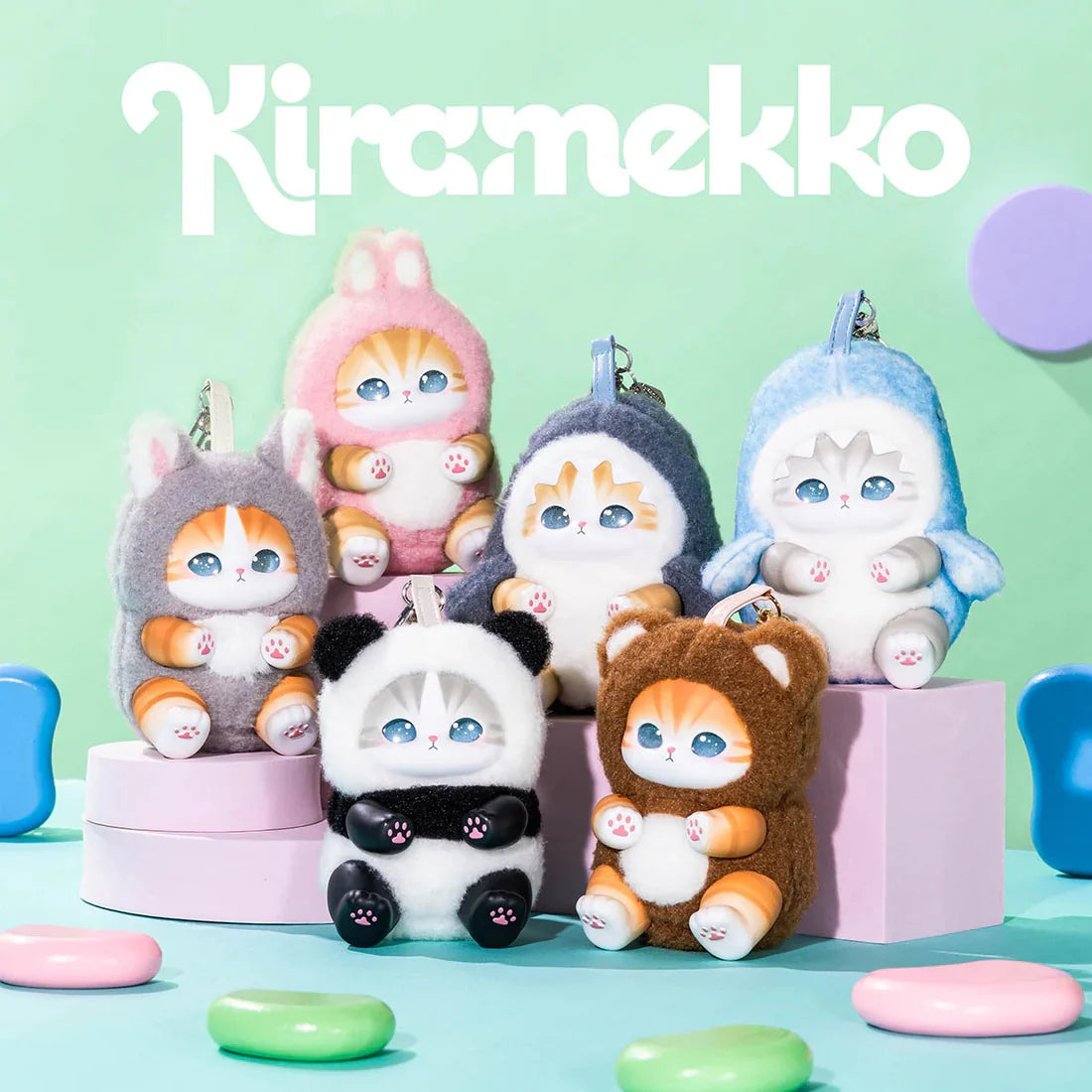 Mofusand Kiramekko Fluffy Kittens